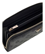 GUESS BLAKE Grand portefeuille zipp&eacute; logo noir - Portefeuilles Femme - 4