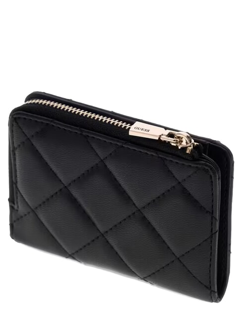 JULIET Porte-cartes avec porte-monnaie NOIR - Portefeuilles Femme