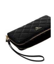 GUESS JULIET Grand portefeuille zipp&eacute; NOIR - Portefeuilles Femme - 4