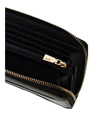 GUESS JULIET Grand portefeuille zipp&eacute; NOIR - Portefeuilles Femme - 6