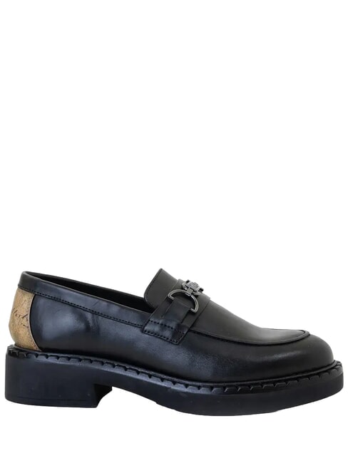 GEO mocassins en cuir Noir - Chaussures Femme