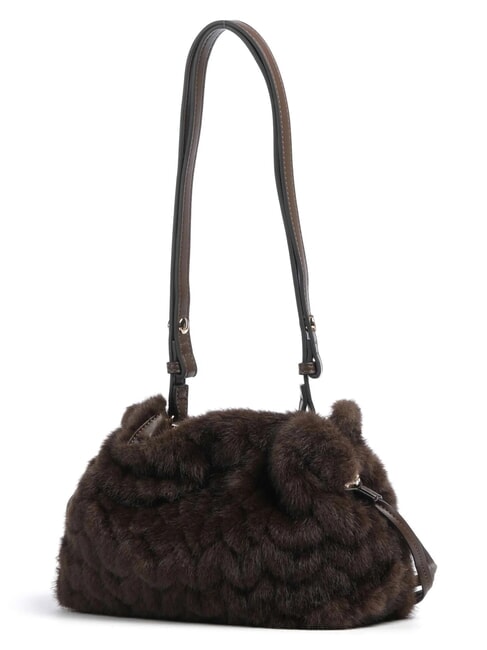 RICCY sac bandouli&egrave;re brun fonc&eacute; - Sacs pour Femme