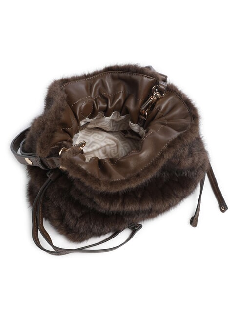 RICCY sac bandouli&egrave;re brun fonc&eacute; - Sacs pour Femme
