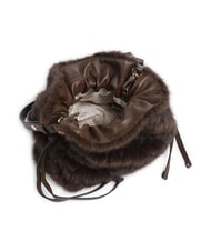 LIUJO RICCY sac bandouli&egrave;re brun fonc&eacute; - Sacs pour Femme - 4