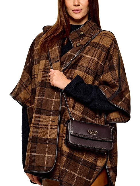EVRIM Mini sac bandouli&egrave;re brun fonc&eacute; - Sacs pour Femme