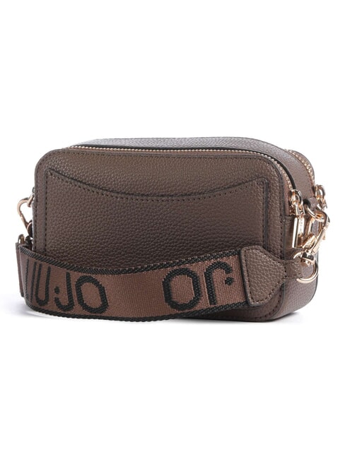 RIDHI Mini sac bandouli&egrave;re pour appareil photo moka noir - Sacs pour Femme