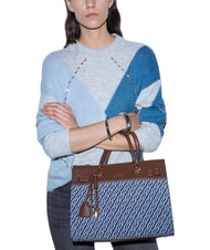 LIUJO MANHATTAN Sac &agrave; main avec bandouli&egrave;re denim bleu - Sacs pour Femme - 2