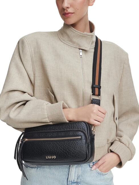 TILDE sac bandouli&egrave;re NOIR - Sacs pour Femme