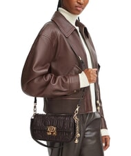 LIUJO ADIVA Mini sac bandouli&egrave;re, avec bandouli&egrave;re brun fonc&eacute; - Sacs pour Femme - 2