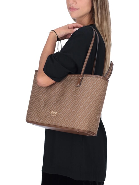 EVRIM Sac &agrave; provisions Naturel - Sacs pour Femme