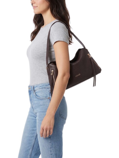 TILDE Sac bandouli&egrave;re, avec bandouli&egrave;re aubergine rouge - Sacs pour Femme