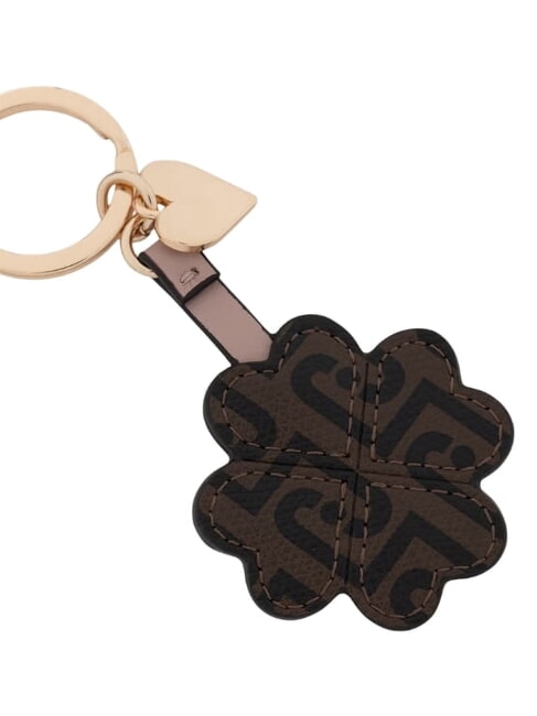 FOURLEAF Porte-cl&eacute;s quartz rose - Porte-cl&eacute;s