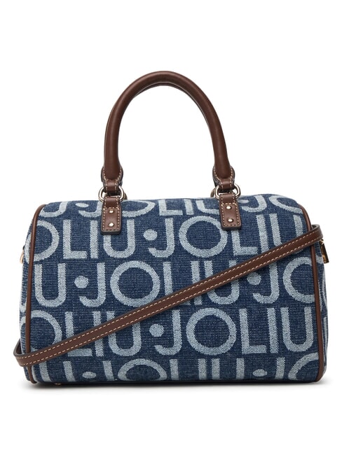 EVRIM Sac &agrave; main avec bandouli&egrave;re denim bleu - Sacs pour Femme