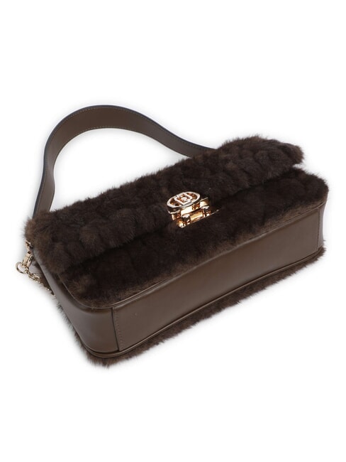 ADIVA Sac bandouli&egrave;re, avec bandouli&egrave;re moka noir - Sacs pour Femme