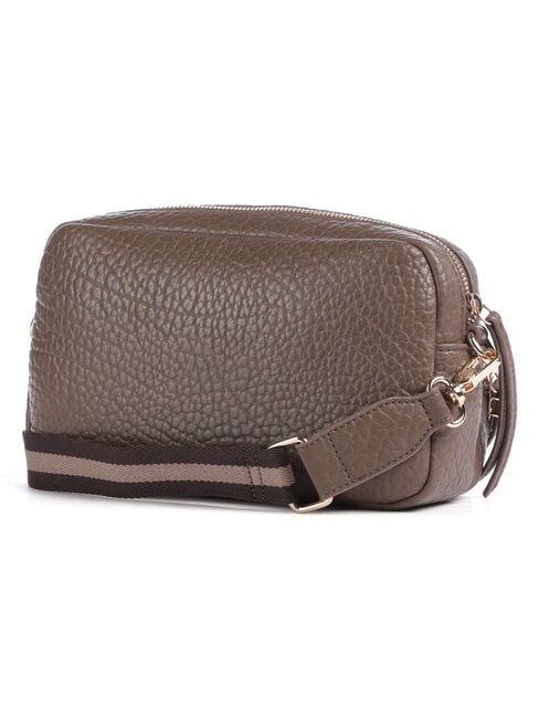 TILDE sac bandouli&egrave;re moka noir - Sacs pour Femme