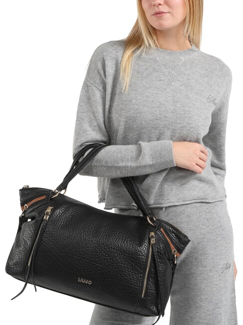 TILDE sac bandouli&egrave;re NOIR - Sacs pour Femme