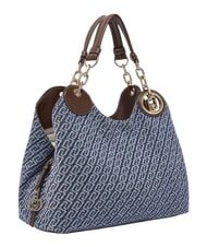 LIUJO FAIZA sac bandouli&egrave;re denim bleu - Sacs pour Femme - 2
