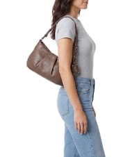 LIUJO IREM sac bandouli&egrave;re moka noir - Sacs pour Femme - 2