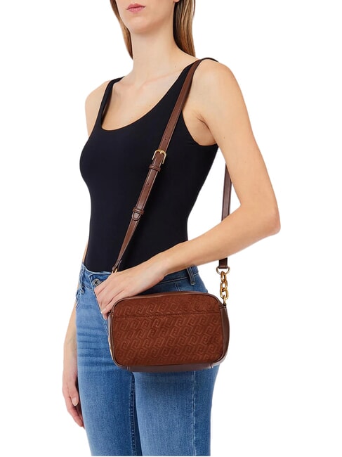 FAIZA Mini sac bandouli&egrave;re tabac - Sacs pour Femme