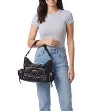 LIUJO ROCSANA sac bandouli&egrave;re NOIR - Sacs pour Femme - 2