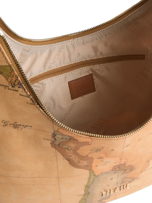 GEO CLASSIC Sac bandouli&egrave;re Hobo NATUREL - Sacs pour Femme