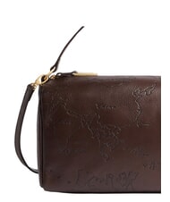 ALVIERO MARTINI PRIMA CLASSE ANTIQUE GEO Sac &agrave; main avec bandouli&egrave;re Chocolat - Sacs pour Femme - 4
