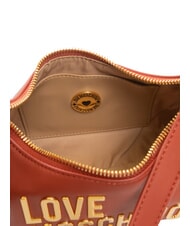 LOVE MOSCHINO BOLD LOVE Mini sac bandouli&egrave;re rouiller - Sacs pour Femme - 5