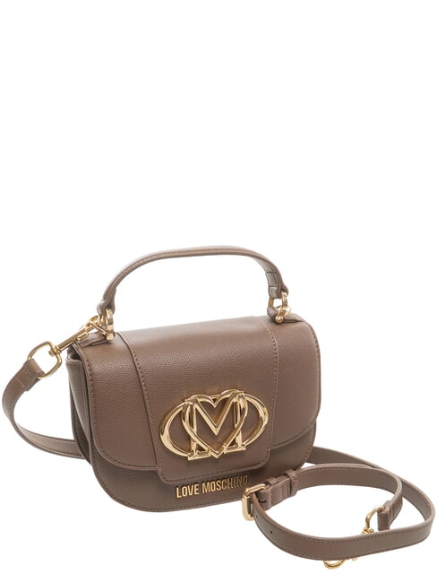 OVAL FRIEZE Mini sac bandouli&egrave;re chocolat - Sacs pour Femme