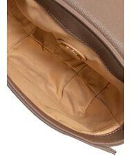 LOVE MOSCHINO OVAL FRIEZE Mini sac bandouli&egrave;re chocolat - Sacs pour Femme - 4