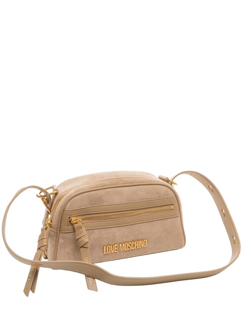 SIGNATURE ZIP sac bandouli&egrave;re sable - Sacs pour Femme