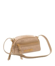 LOVE MOSCHINO SIGNATURE ZIP sac bandouli&egrave;re sable - Sacs pour Femme - 2
