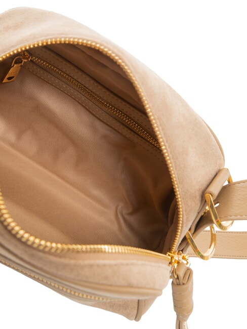 SIGNATURE ZIP sac bandouli&egrave;re sable - Sacs pour Femme