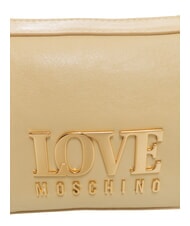 LOVE MOSCHINO GILDED Sac bandouli&egrave;re, avec cha&icirc;ne beurre - Sacs pour Femme - 3