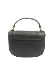 LOVE MOSCHINO OVAL FRIEZE Mini sac bandouli&egrave;re Noir - Sacs pour Femme - 3