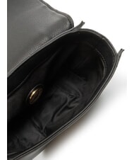 LOVE MOSCHINO OVAL FRIEZE Mini sac bandouli&egrave;re Noir - Sacs pour Femme - 5