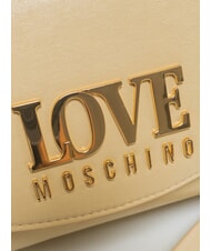 LOVE MOSCHINO GILDED Sac bandouli&egrave;re, avec cha&icirc;ne beurre - Sacs pour Femme - 3