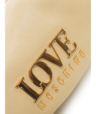 LOVE MOSCHINO GILDED Sac bandouli&egrave;re ajustable beurre - Sacs pour Femme - 3