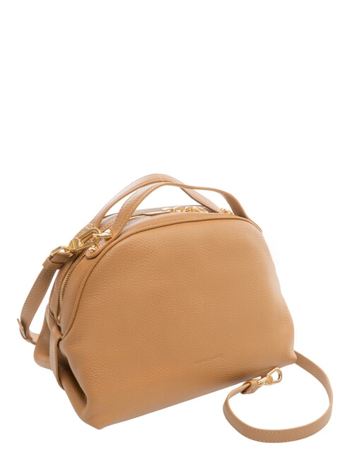 SEXY Sac &agrave; main avec bandouli&egrave;re, en cuir racine - Sacs pour Femme