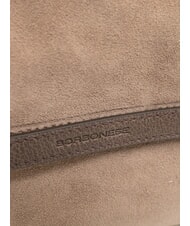 BORBONESE B-GALLERY Sac &agrave; main avec bandouli&egrave;re cendres/cacao - Sacs pour Femme - 4