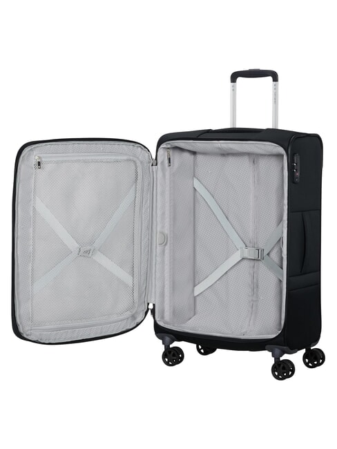 BASE BOOST Chariot moyen, extensible NOIR - Valises Semi-rigides