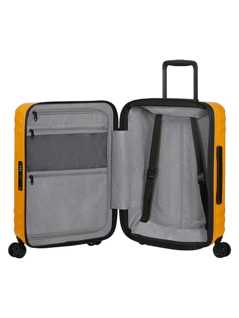 LIN'AIR trolley extensible pour bagage &agrave; main mangue m&eacute;tallique - Valises cabine