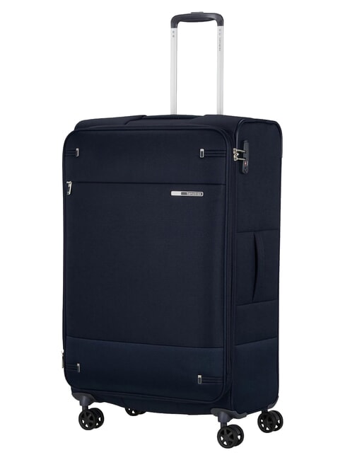 BASE BOOST Grand chariot extensible blu navy - Valises Semi-rigides