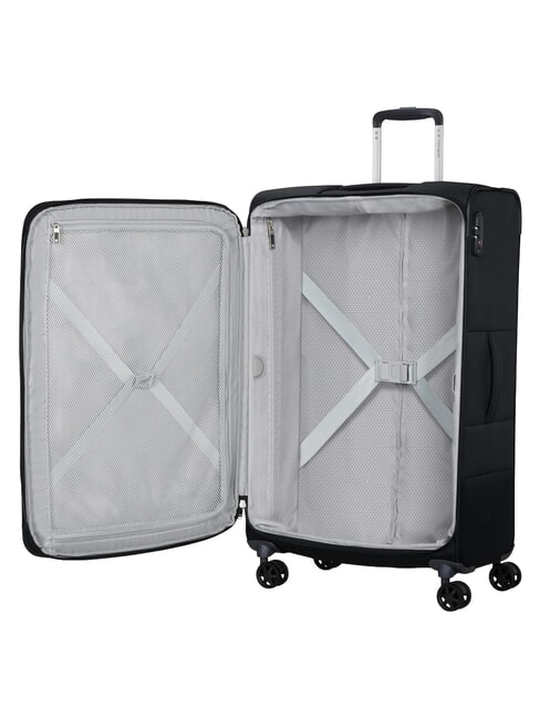 BASE BOOST Grand chariot extensible NOIR - Valises Semi-rigides