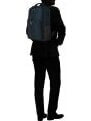 BIZ2GO Sac &agrave; dos pour ordinateur portable 15,6 pouces bleu profond - Sacs &agrave; dos pour ordinateur portable
