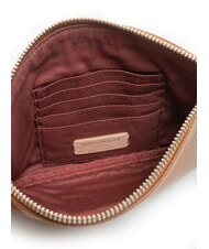 COCCINELLE ROUNDED ENVELOPE pochette en cuir Cognac - Sacs pour Femme - 5