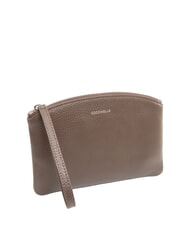 COCCINELLE ROUNDED ENVELOPE pochette en cuir brunette - Sacs pour Femme - 2