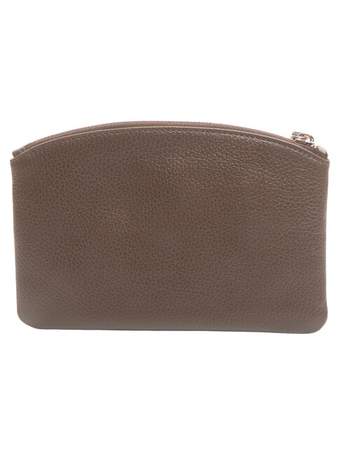 ROUNDED ENVELOPE pochette en cuir brunette - Sacs pour Femme