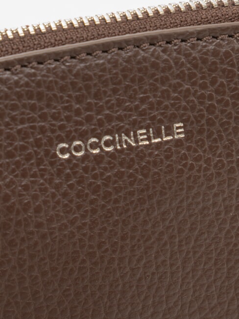 ROUNDED ENVELOPE pochette en cuir brunette - Sacs pour Femme