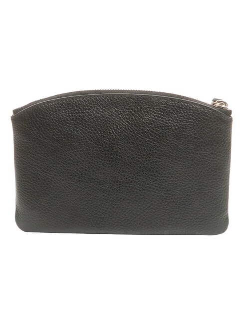 ROUNDED ENVELOPE pochette en cuir Noir - Sacs pour Femme