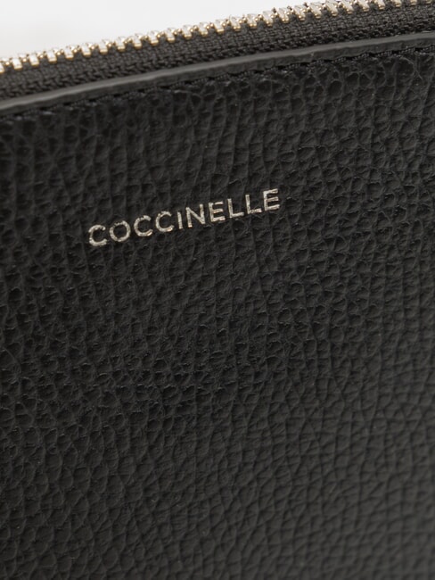 ROUNDED ENVELOPE pochette en cuir Noir - Sacs pour Femme